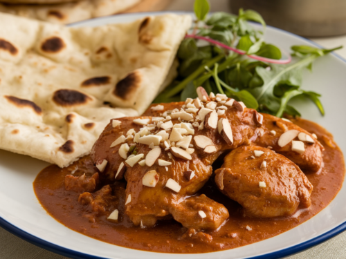 Poulet Korma – Curry Indien Crémeux & Épicé